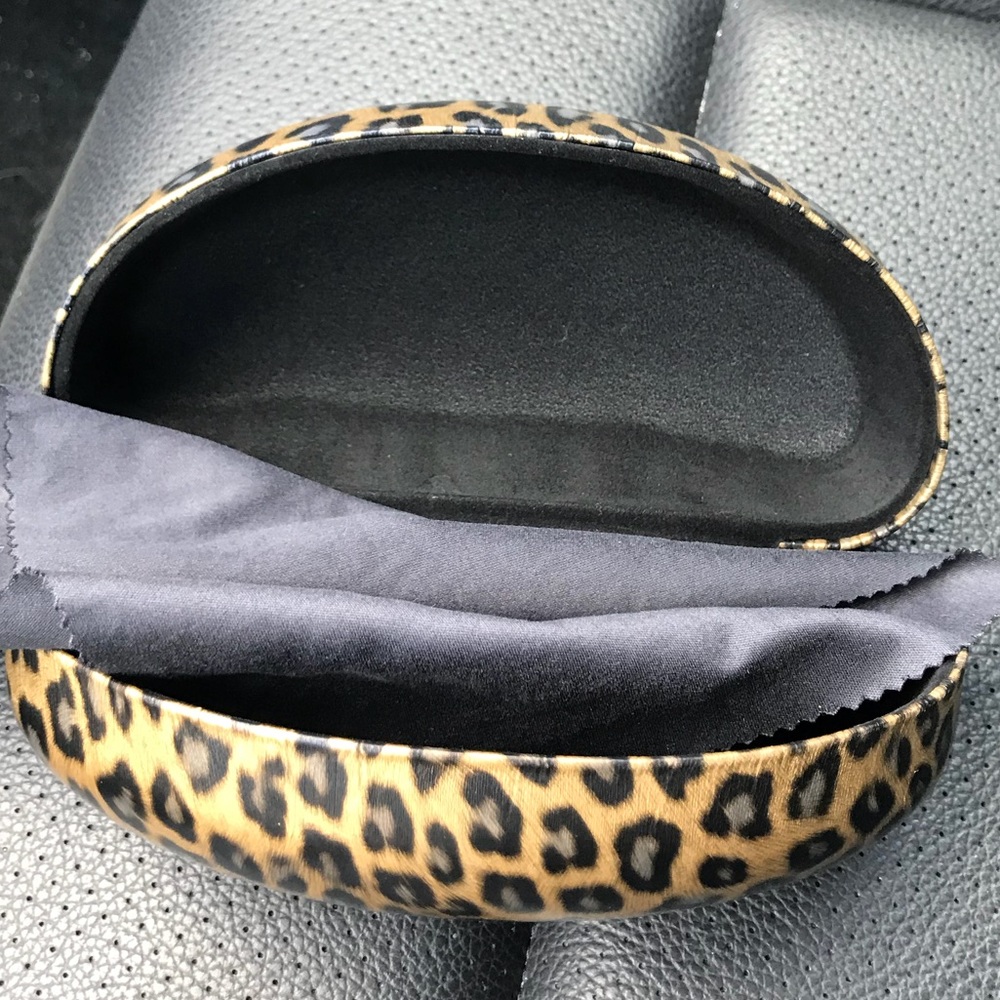 Leopard Sunglasses Case